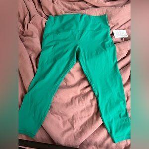 NWT Align 25” HR Pant - Beautiful Teal - Size 18